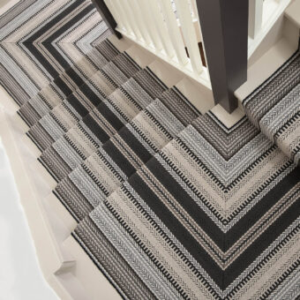Charleston Fossil stair runner by Roger Oates