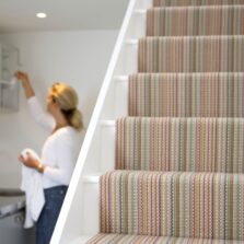 Moritz Multi stair runner by Roger Oates