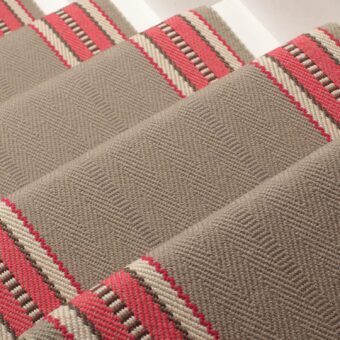 Westport Frasie stair runner by Roger Oates