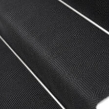 New Hadley Soft Black stair runner by Roger Oates