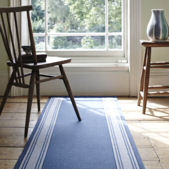 Avon Indigo stair runner by Roger Oates