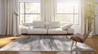 Mad Men Collection Griff Jersey Stone 8420 rug by Louis De Poortere