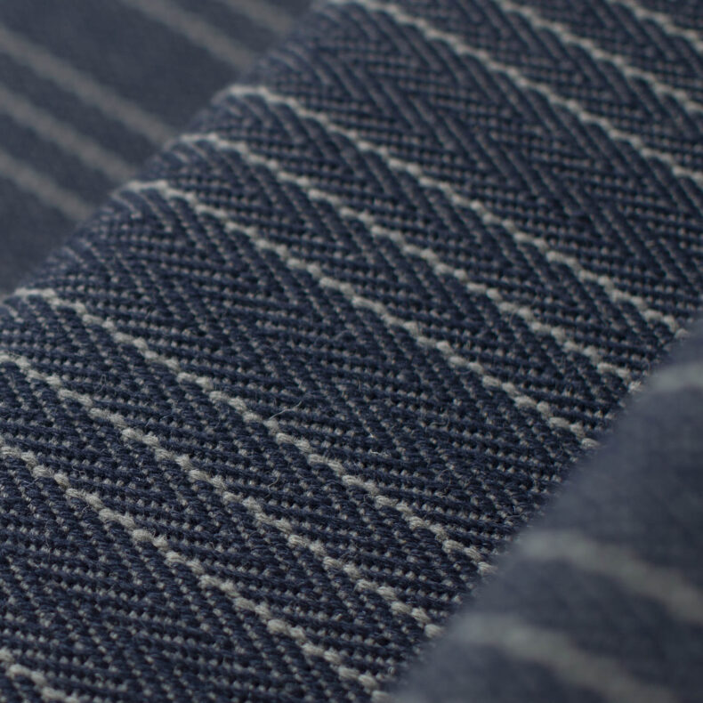 Byron Midnight stair runner by Roger Oates