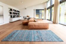 Antiquarian Collection Kilim Zemmuri Blue 9110 rug by Louis De Poortere