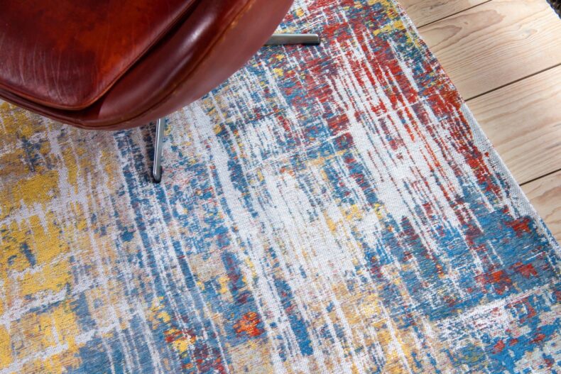Atlantic Collection Streaks Montauk Multi 8714 rug by Louis De Poortere
