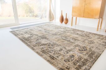 Antiquarian Collection Hadschlu Agha Old Gold 8720 rug by Louis De Poortere