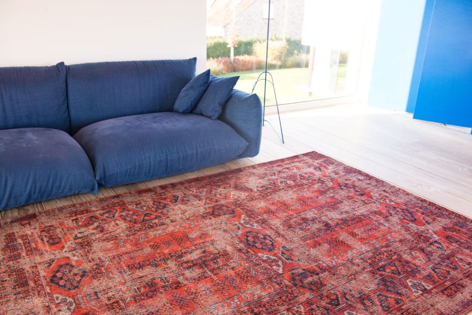 Antiquarian Collection Hadschlu Red Brick 8719 rug by Louis De Poortere