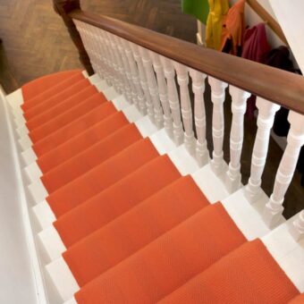 New Hadley Mandarin stair runner by Roger Oates