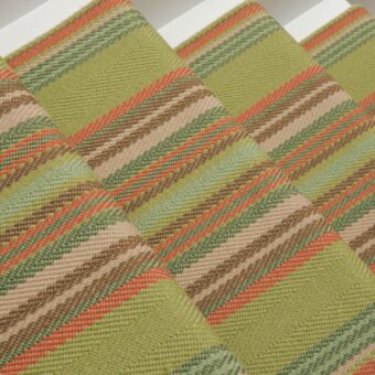 Chatham Fern stair runner by Roger Oates