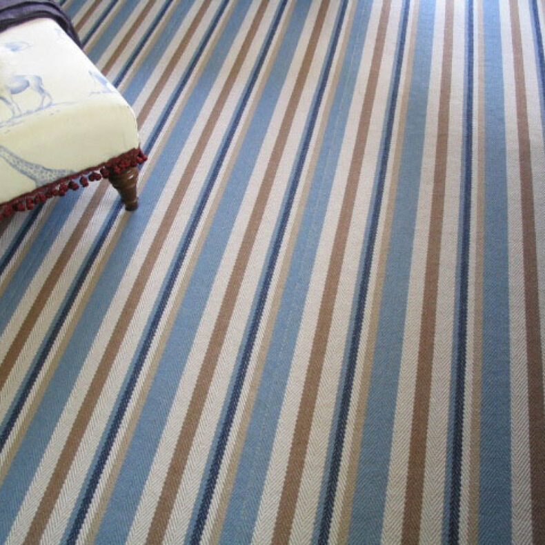 Chartres Marine stair runner by Roger Oates