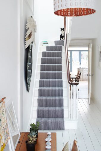 Kobe Strata stair runner by Roger Oates