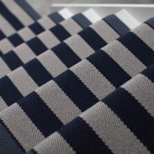 Fitzroy Midnight stair runner by Roger Oates