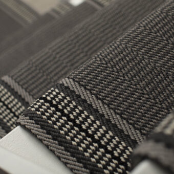 Pelham Slate stair runner by Roger Oates