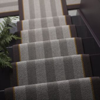Fitzroy Rosebriar stair runner by Roger Oates
