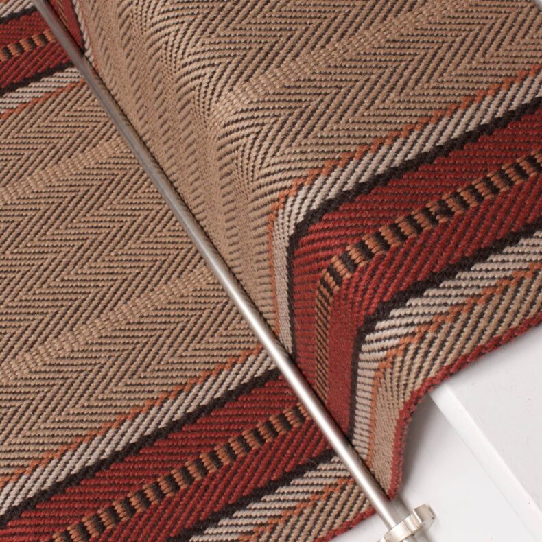 Hampton Biscuit stair runner by Roger Oates