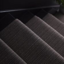 Kobe Plum stair runner by Roger Oates