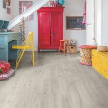 View of Newcastle Oak Grey EL3580 laminate tile by Quick-Step