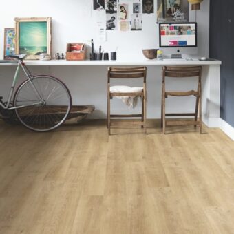 View of Venice Oak Natural EL3908 laminate tile by Quick-Step