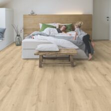 View of Desert Oak Light Natural MJ3550 laminate tile by Quick-Step