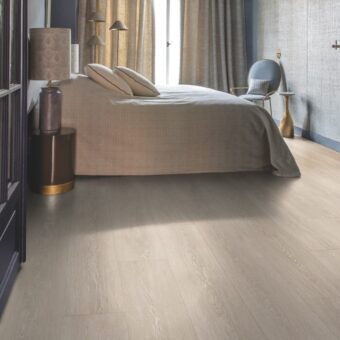 View of Valley Oak Light Beige MJ3554 laminate tile by Quick-Step