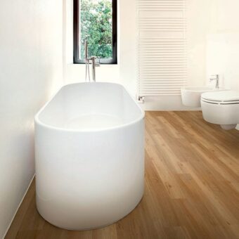 View of Classic Oak 3032 luxury vinyl tile by Cavalio