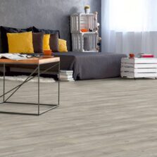 View of Grey Beam 3499 luxury vinyl tile by Cavalio