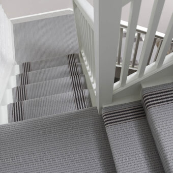 Flaxman Quartz stair runner by Roger Oates