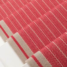 Whitman Light Red stair runner by Roger Oates