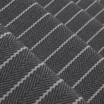 Halle Soft Black stair runner by Roger Oates