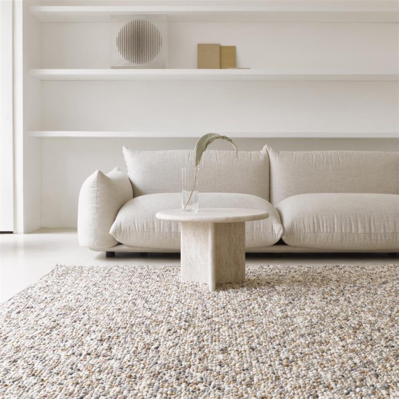 Pebble Natural Sand 129811 rug by Brink