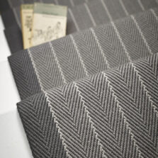 Dart Pigeon stair runner by Roger Oates