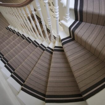 Trent Beaver stair runner by Roger Oates