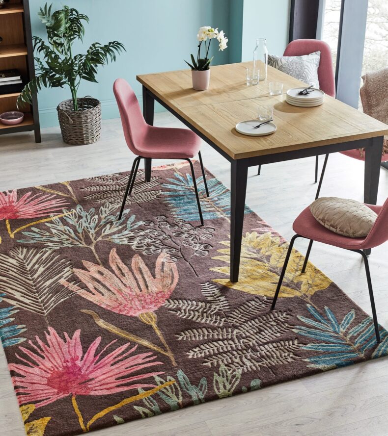 Yasuni Cerise 40405 rug by Harlequin