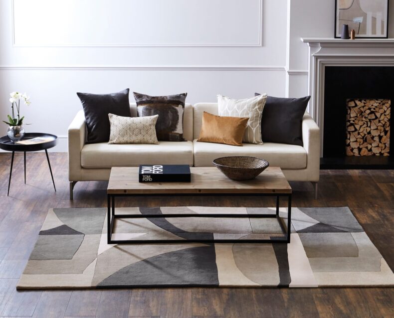 Bodega Stone 40504 rug by Harlequin