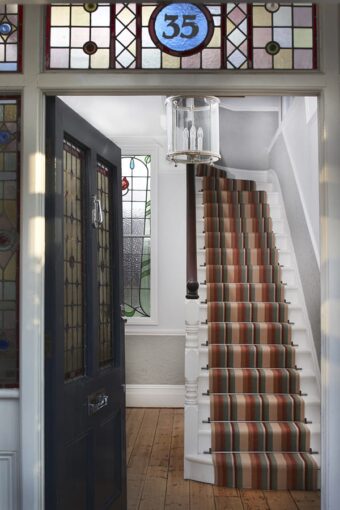 Chartres Jute stair runner by Roger Oates