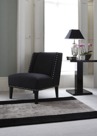 Simla Stripe Charcoal