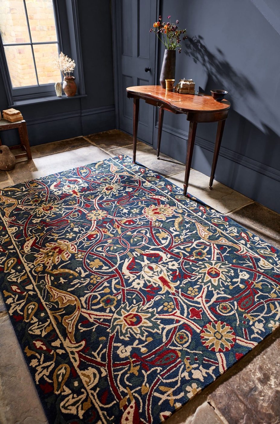 Bullerswood Red Gold 127300 rug by Morris
