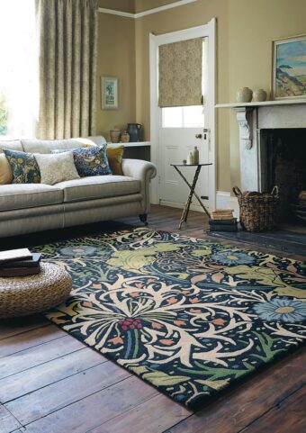 Seaweed Ink 28008 rug by Morris