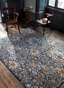 Snakeshead Indigo 127208 rug by Morris