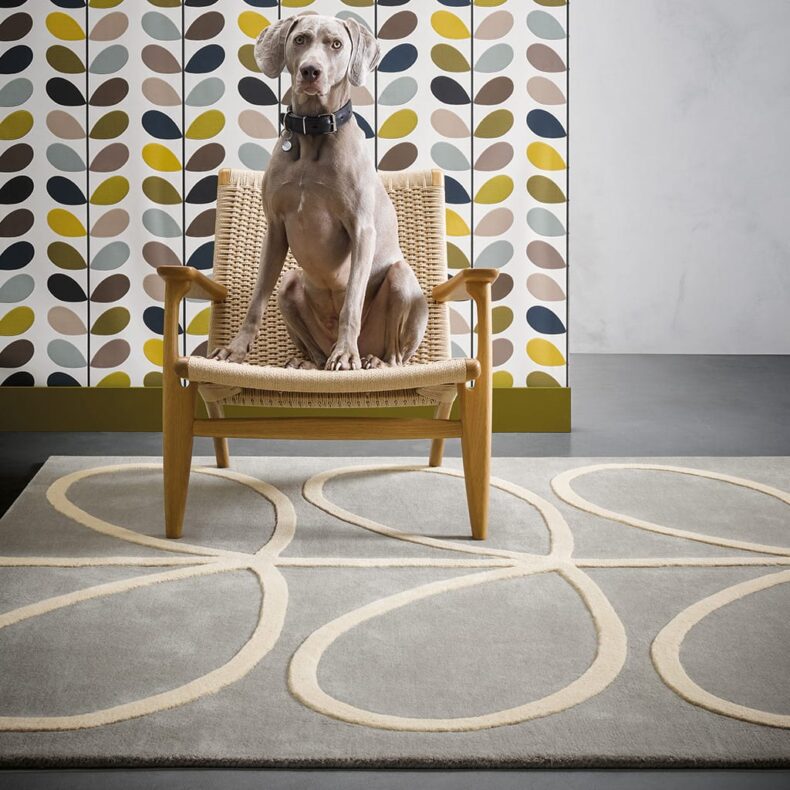 Giant Linear Stem 59404 rug by Orla Kiely