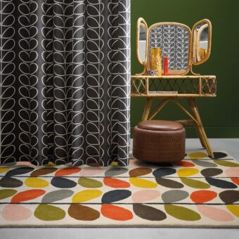 Classic Multi Stem 59505 rug by Orla Kiely