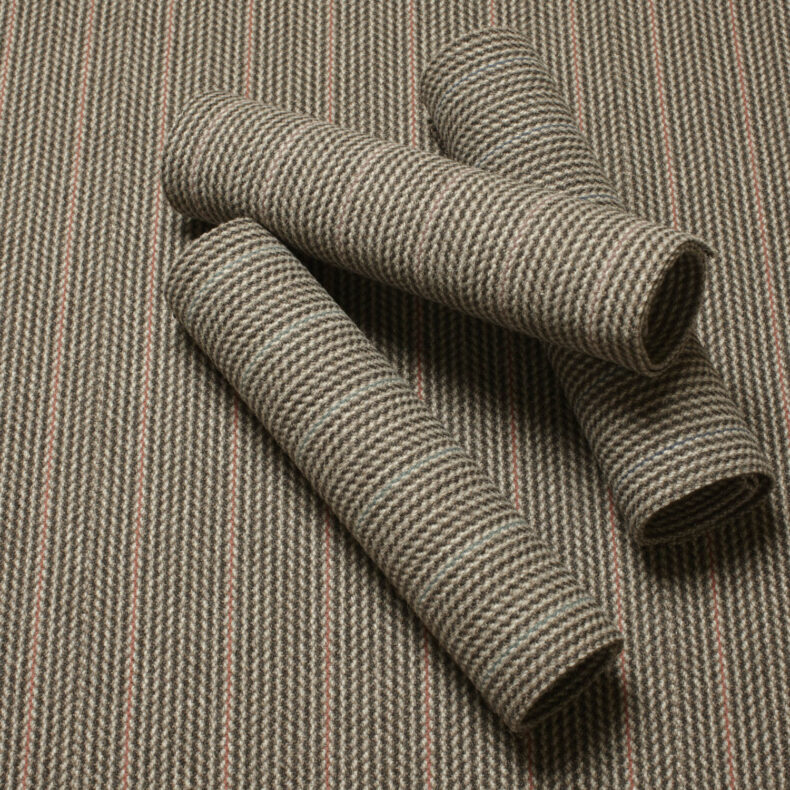 Shetland Collection, Broadcloth Teal stair runner by Roger Oates