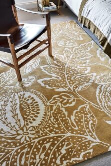 Cantaloupe Ochre 145206 rug by Sanderson