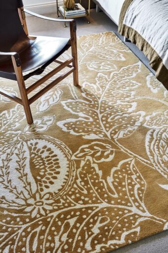 Cantaloupe Ochre 145206 rug by Sanderson