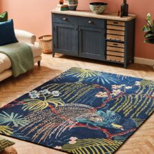 Rain Forest Tropical Night 50708 rug by Sanderson
