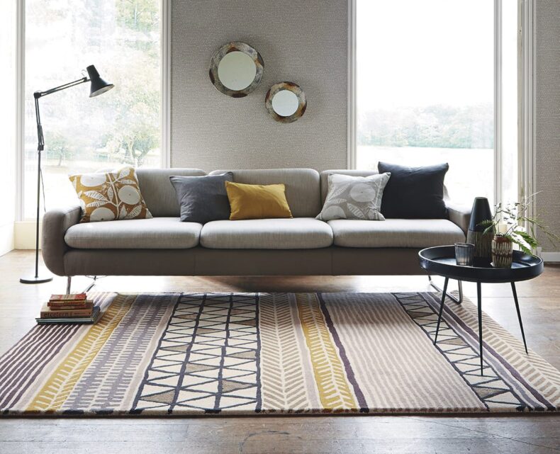 Raita Taupe 24701 rug by Scion