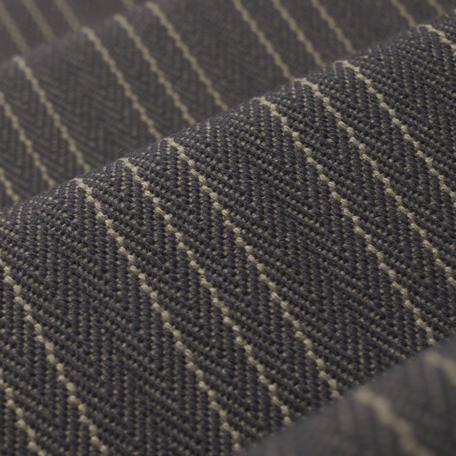 Byron Charcoal stair runner by Roger Oates