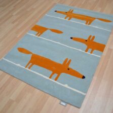 Mr Fox Aqua 25308 rug by Scion