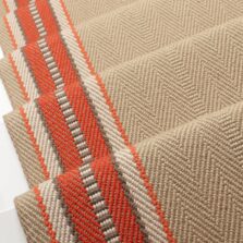 Westport Coral stair runner by Roger Oates