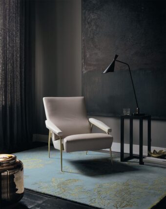 Tonquin Blue 37008 rug by Wedgwood